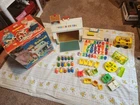 Vintage Fisher-Price Little People Play Family School Complete Extras Box