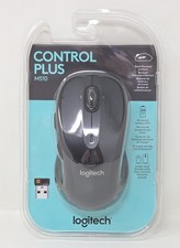 New Logitech Control Plus M510 Wireless Mouse in Black