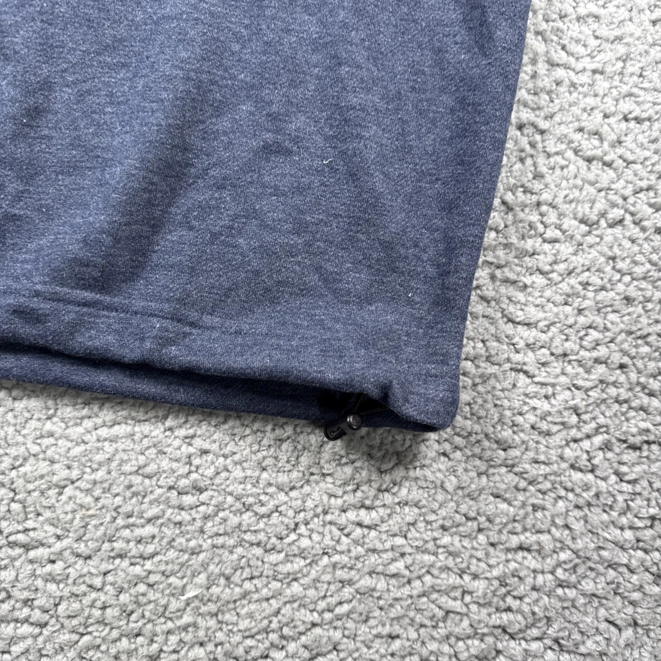 Dunning Golf Shirt Mens XXL Blue Sleeveless 1/4 Zip Bamboo Logo Embroidered Golf - Image 3 of 4