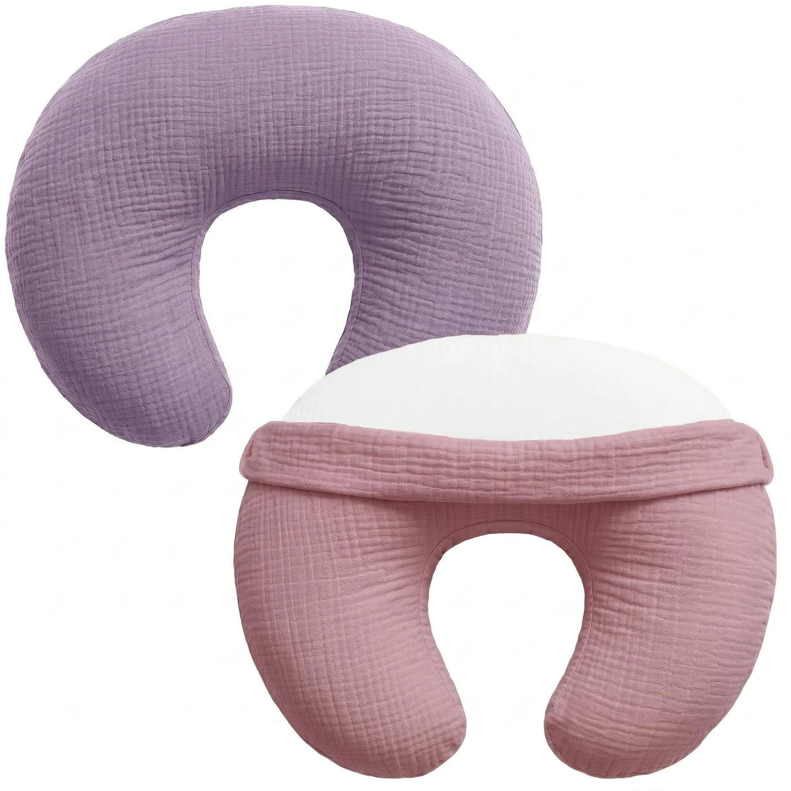 Muslin Nursing Pillow Cover, 100% Cotton Soft Breathable Feeding Pillow Slipc...
Opens in a new wind