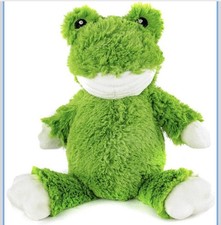 Pet Plush Pet Toy Cuddly Frog with Squeaker Dog Chew Toy