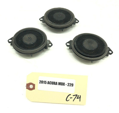 2014-2020 ACURA MDX AUDIO SPEAKERS 3PC OEM.