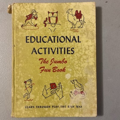 Educational Activities The Jumbo Fun Book Caroline Horowitz & Harold Hunt.