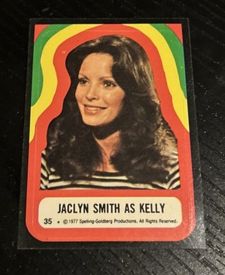 1977 Charlies Angels Jaclyn Smith As Kelly Sticker #35