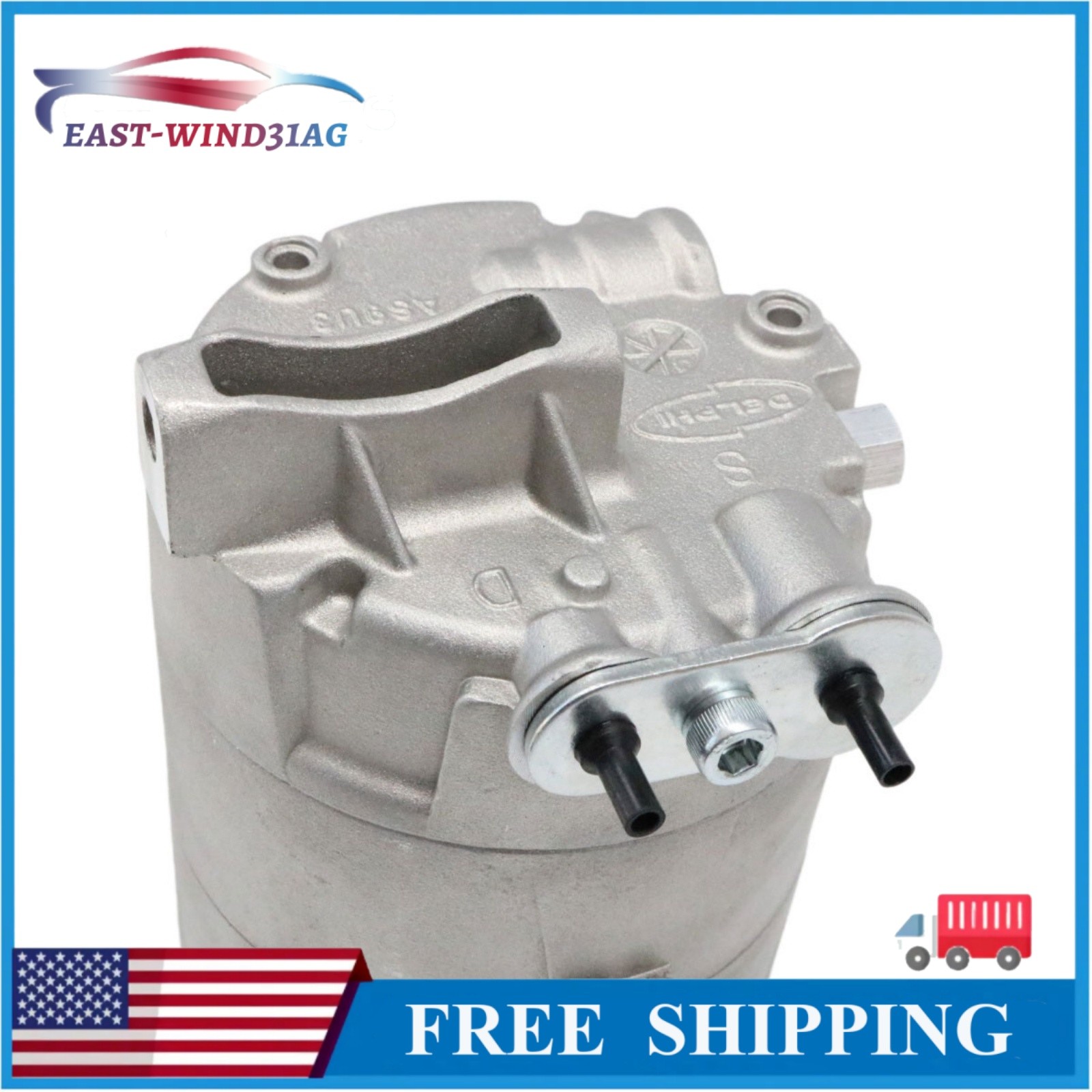 AC Compressor Pump New For 2011-2012 Maserati Quattroporte 4.2L, 4.7L 284728
