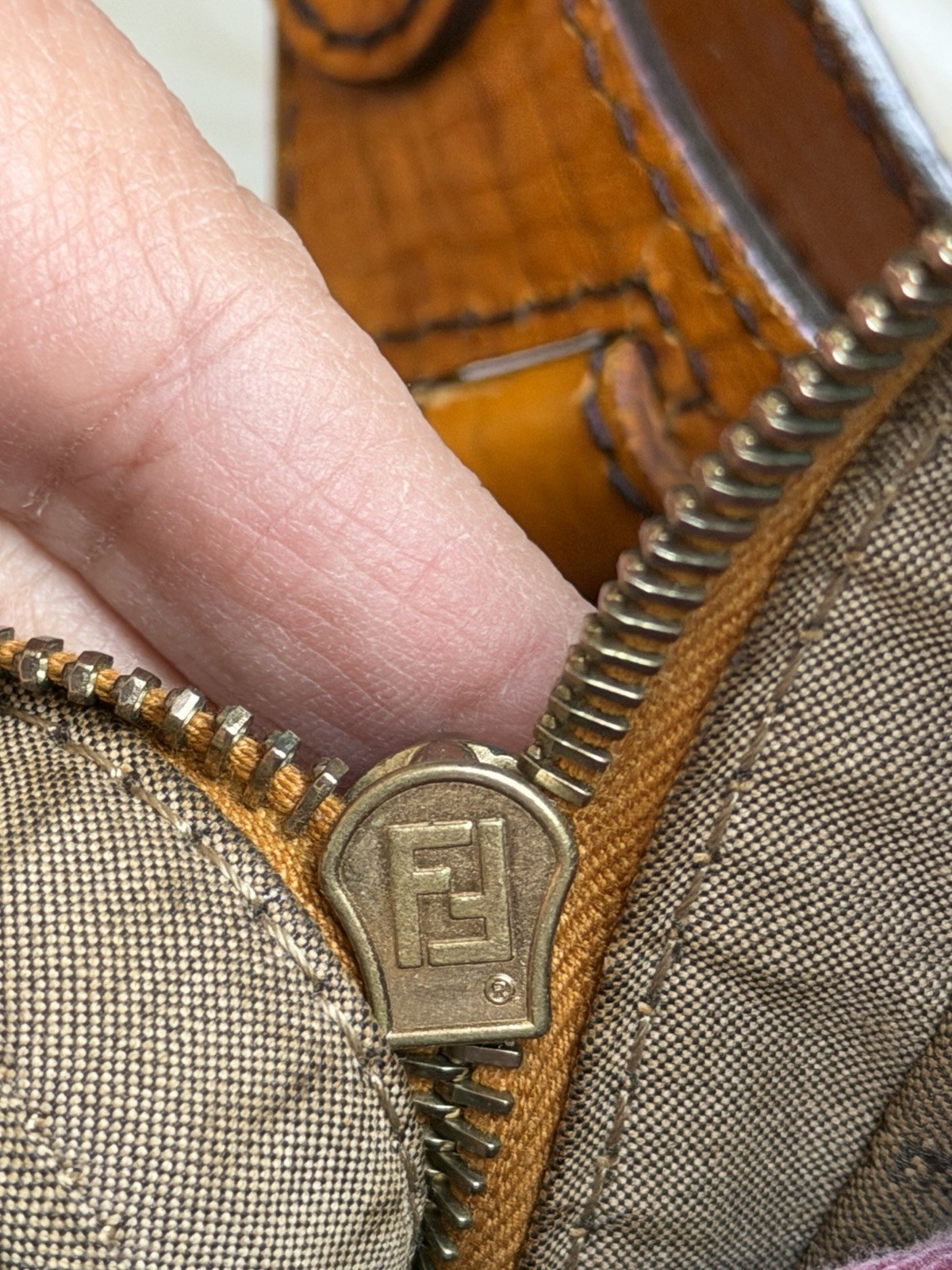 Fendi Brown Authentic - image 14