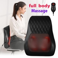 Neck Shoulder Massager with Heat for Neck Pain,Shiatsu Lower Back Massager, Gift