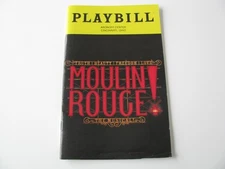 2023 Moulin Rouge The Musical Cincinnati Ohio Playbill Aronoff Center Ad Program