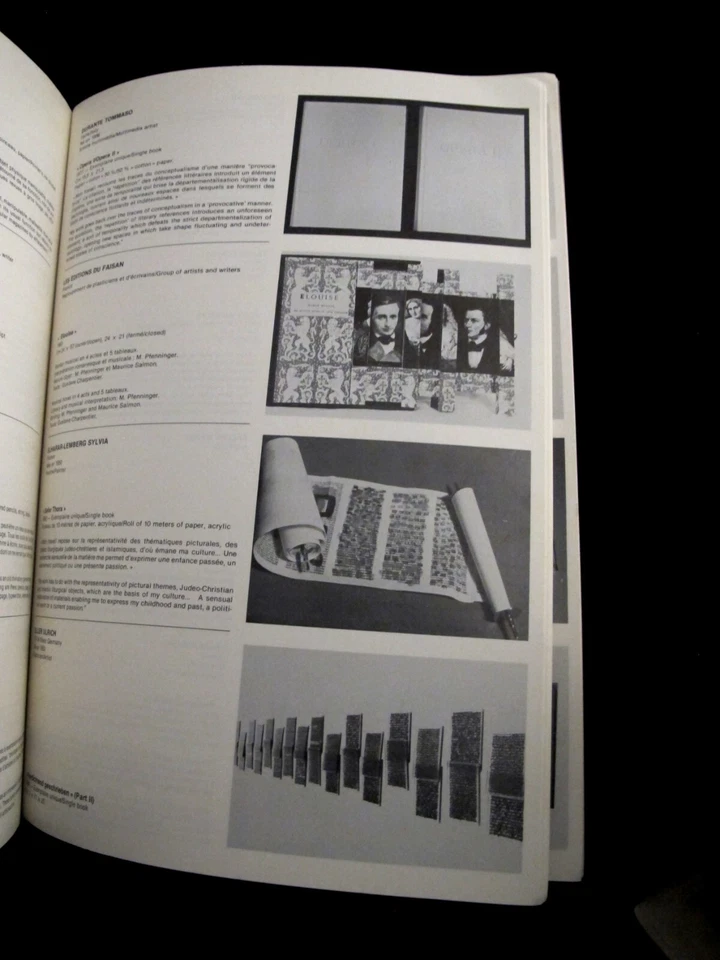 Livres D'Artistes 1985 Artists' Books/Book-Objects Livres-Objets Rare Art - Image 4 of 4