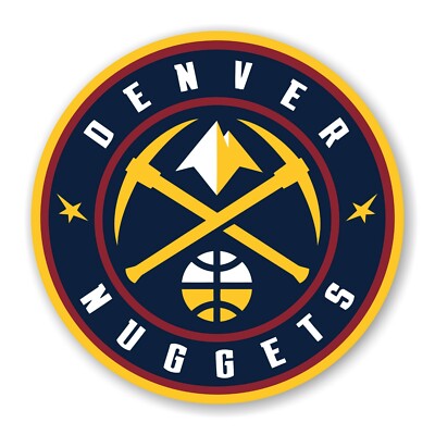 Denver Nuggets Round Precision Cut Decal