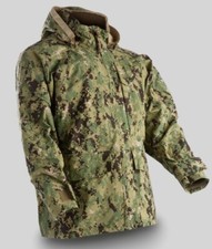 US Navy Cold Weather NWU Type III AOR2 Gore-Tex MEDIUM X SHORT Parka Jacket