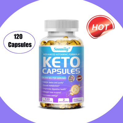 Keto 120 Capsules - Control Appetite, Promotes Metabolism And Fat Burn