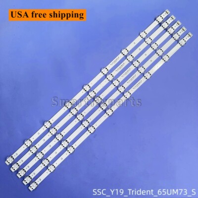 Led Backlight Bars For LG 65UP7500PSF 65UP7550PSF Bar Y19.5_Trident_65UM73_S