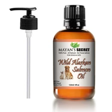 Mayan's Secret - Wild Salmon Oil for Cats and Dogs Skin and Coat 4 fl oz