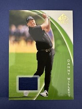 2024 SP Game Used Upper Deck Golf Danny Willett Gold Shirt Parallel Relic #33