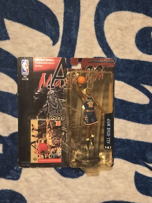 1999 Michael Jordan Chicago Bulls Maximum Air All Star MVP series 3of3 With Card