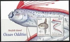 2020 Norfolk Island SG#1306 Ocean Oddities mini sheet Mint MUH MNH