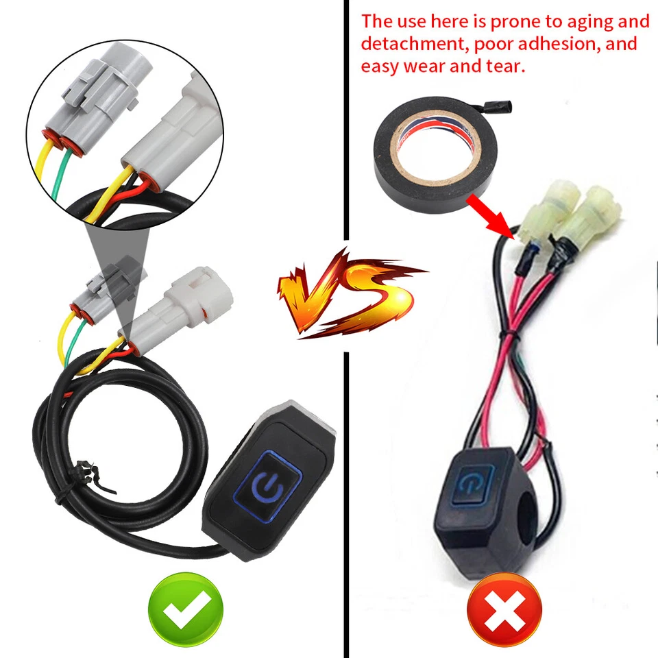 For Honda CRF110 CRF125F CRF250F Led Headlight Light Bar Lighting Kit 5 Models - Image 4 of 4