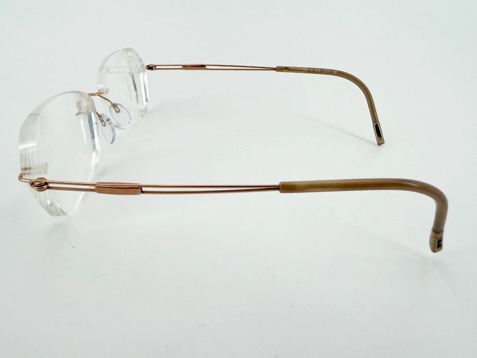 Monturas de gafas Silhouette 5521 3530 oro rosa..[]17-140 beige titanio K836 Foto 3 de 4