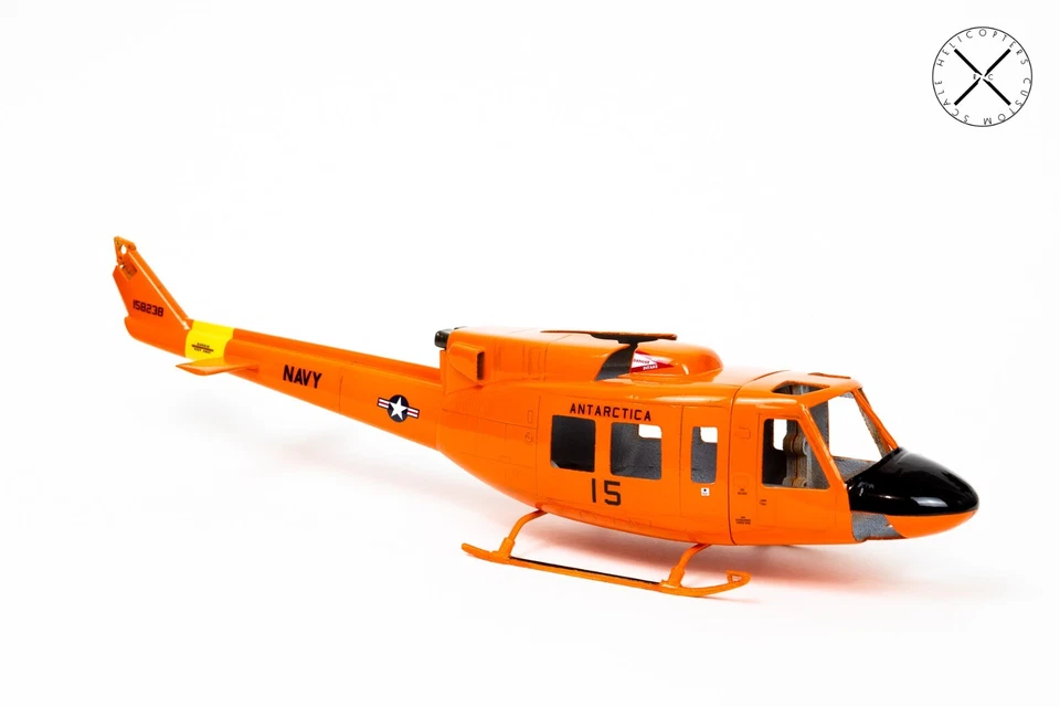 Fuselage kit Bell 212 UH-1N Antarctica 150 Size Goosky S1, OMP Hobby M1... - Image 3 of 4