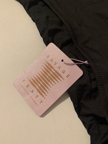 Savage X Fenty Brazilian Not Sorry Open Back Medium Caviar UVP 25 - Bild 2 von 8