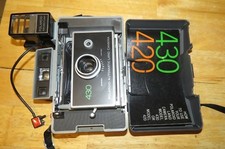 Vintage Polaroid 430 Land Camera with Manual
