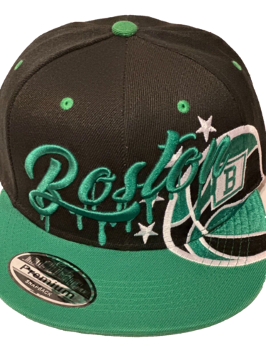 Mütze Kappe Boston New Leader Celtics Basketball schwarz grün Tropf Ära Druckknopflasche - Bild 1 von 6