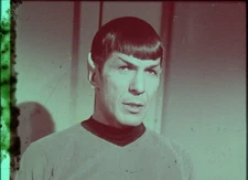 Star Trek TOS 35mm Film Clip Omega Glory SPOCK Leonard Nimoy 2.23.35