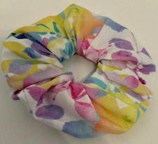 Easter Floral Scrunchie Ponytail Holder Women Teen Girl Hair Accessory