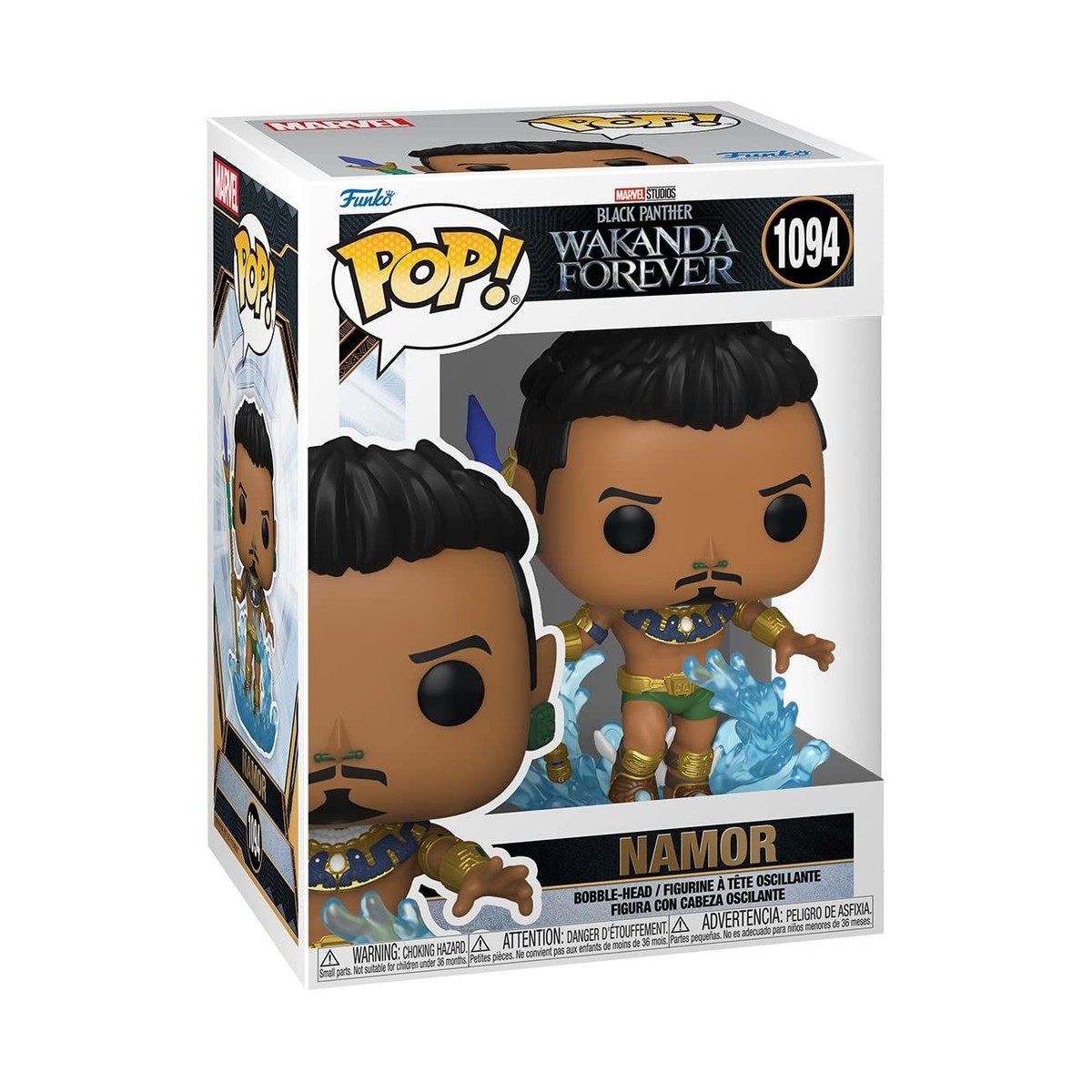 FUNKO POP オコエ・アネカ・キングネイモア Funko Pop! Marvel: Black Panther: Wakanda Forever - Namor