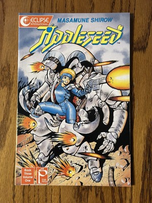 Appleseed Book Three (3) Volume 1 Eclipse Proteus Masamune Shirow 1989