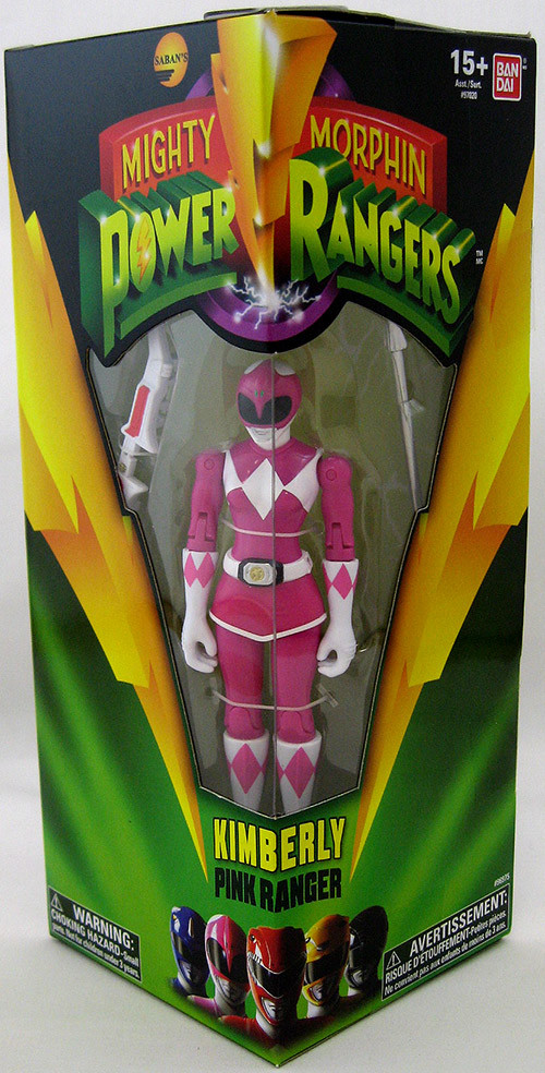 (新品未開封) Mighty Morphin Power Rangers Mighty Morphin Power Rangers 5 Inch Action Figure - Pink