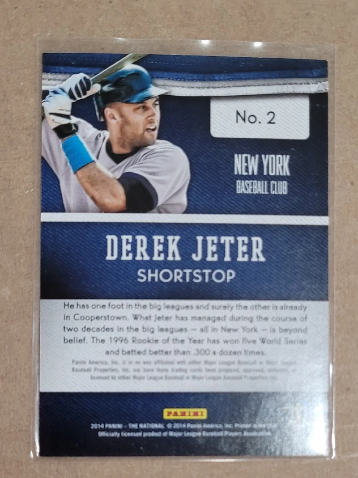 2014 Panini National Convention - #2 Derek Jeter - Image 2 of 2