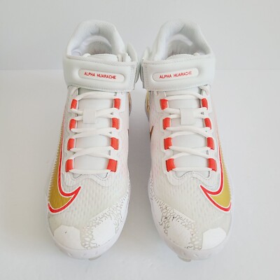 Nike Alpha Huarache Elite 4 Mid Baseball Cleats FD2744-161 Size 8