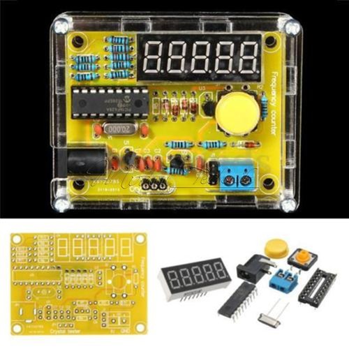 1Hz-50MHz Crystal Oszillator Tester Frequenzzähler DIY Kits Meter Auflösung Case - Bild 2 von 21