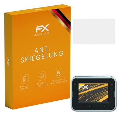 atFoliX 3x Schutzfolie für Blackmagic Cinema Camera PL/EF/MFT matt&stoßfest