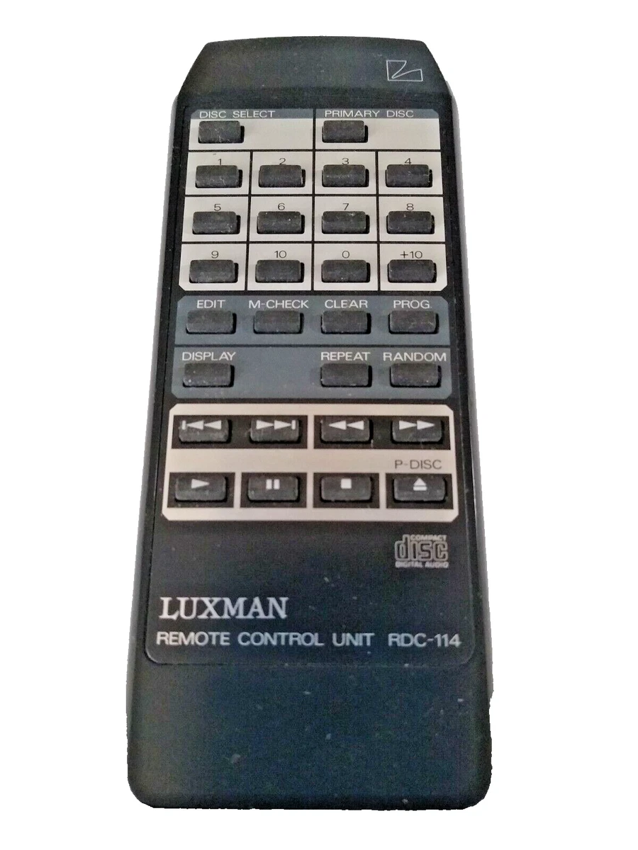 Luxman TV, Video & Home Audio Remote Controls for sale - eBay