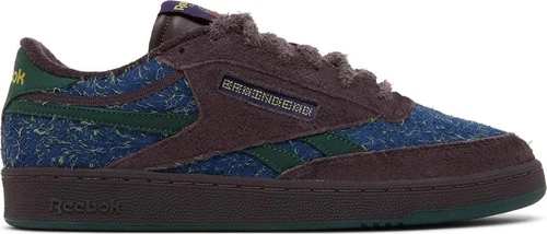Reebok Brain Dead x Club C Revenge Purple Abyss Batik Blue