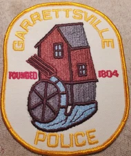 OH Garrettsville Ohio Police Shoulder Patch