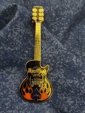 Hard Rock Hotel Las Vegas The Joint Gibson Guitar Brooch Clasp Pin Ace of Spades