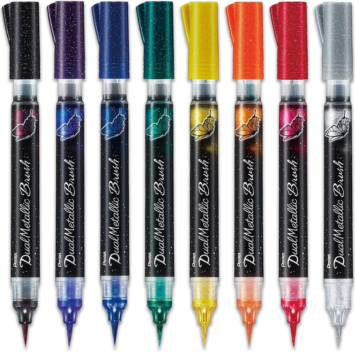 Metallic brush cheap pen