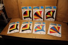 Vintage Lot of 7 Slinky Brand Dime Store House Fly Pocket Kites Toys