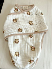 ADEN + ANAIS Baby Swaddle Wrap Size 0/3 Months Baby
