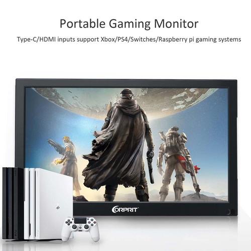 15.6 Inch 1080P Gaming IPS HDR Screen Monitor Portable Screen w/ Mini HDMI USB-C - Picture 7 of 7