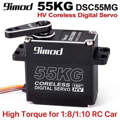 9imod 55kg Coreless Servo High Torque Metal Gear Magnetic Sensor for 1/10 RC Car