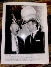 1955 JOE DIMAGGIO HOF INDUCTION PHOTO CY YOUNG MLB BASEBALL COOPERSTOWN LEGENDS