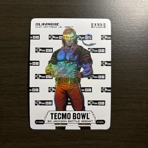 Bo Jackson Battle Arena Tecmo Bowl Edition Claymore Sore Thumb Steel #STS88
