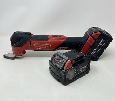 MILWAUKEE 2836-20 18V OSCILLATING MULTI-TOOL w/ 2x 5Ah BATTERIES