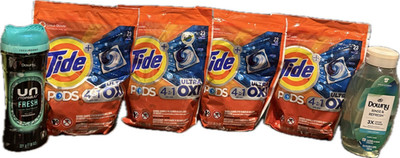 Tide Pods Ultra OXI 4-in-1 Laundry Detergent Capsules 23 Ct, 4 Pack Fresh