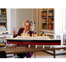 Titanic Large Cruise Ship MOC Building Blocks...